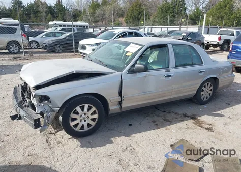 2008 Ford Crown Victoria Lx from USA, damaged, VIN 2FAFP74V18X127766